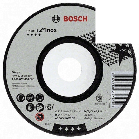 Đá mài Inox Bosch 100x6x16mm