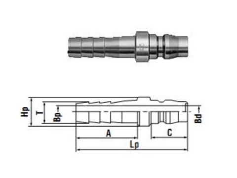 Khớp Nối Nhanh Nitto 40PH